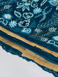Load image into Gallery viewer, Teal Net Sequins, Mirror and thread embroidery Semi-Stitched Lehenga choli &amp; Dupatta Clothsvilla