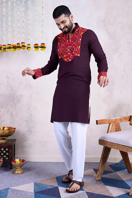 Traditional Men's Kurta for Navratri Garba Nights Clothsvilla