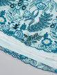 Load image into Gallery viewer, Turquoise blue Net Sequins, Mirror and thread embroidery Semi-Stitched Lehenga choli &amp; Dupatta ClothsVilla
