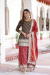 Load image into Gallery viewer, Two-Tone Vichitra Silk Top Sharara Set ClothsVilla