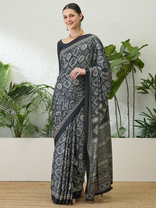 Vayuna Soft Drape Semi Modal Saree for Party Wear ClothsVilla