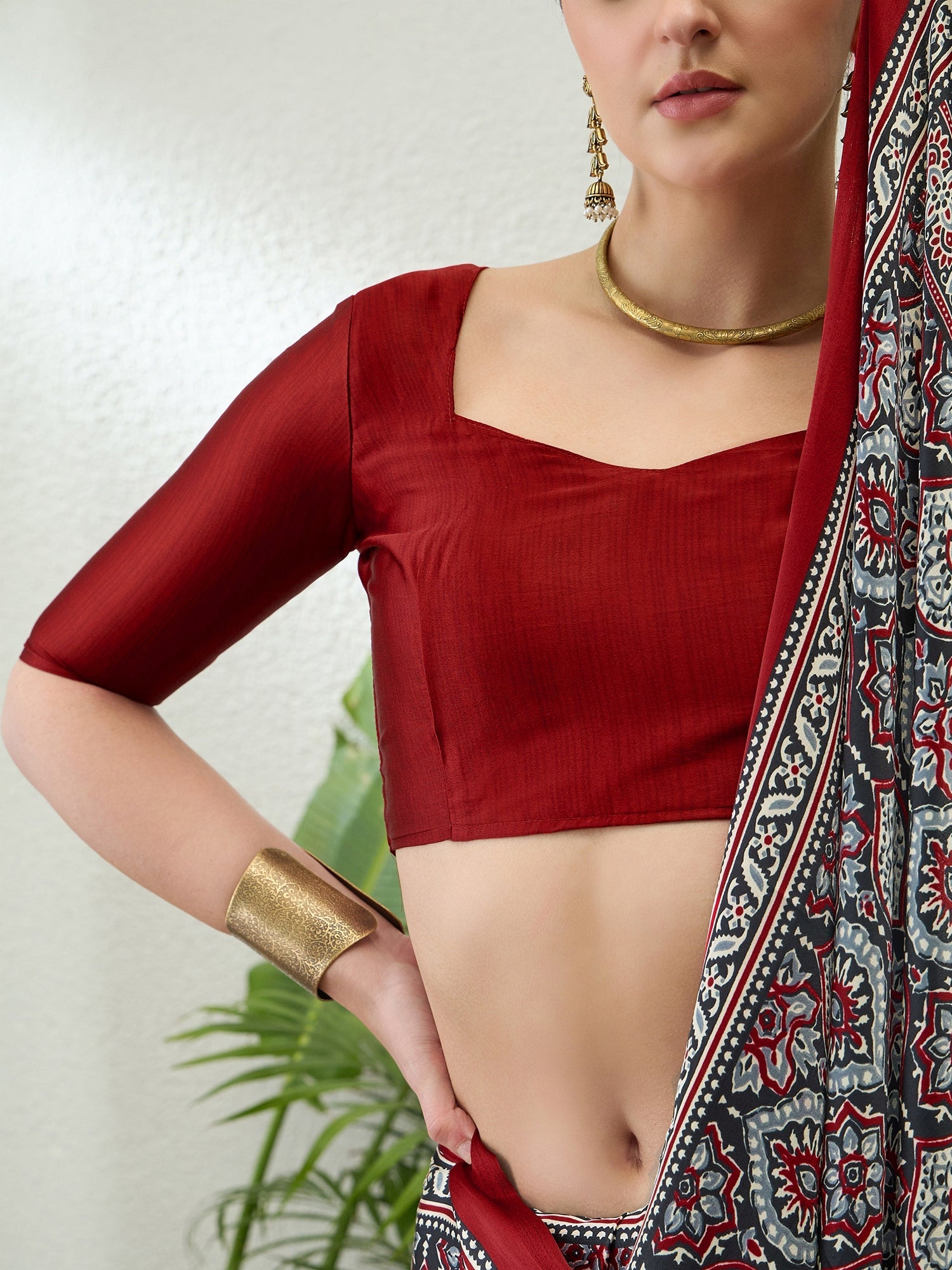 Vayuna Soft Drape Semi Modal Saree for Party Wear ClothsVilla