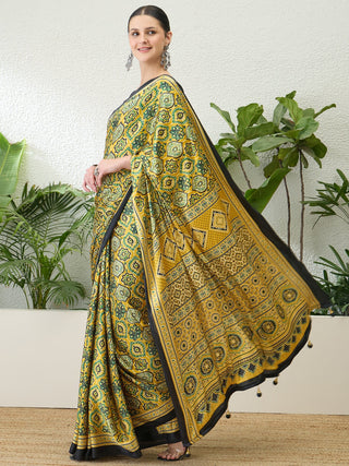 Vayuna Soft Drape Semi Modal Saree for Party Wear ClothsVilla