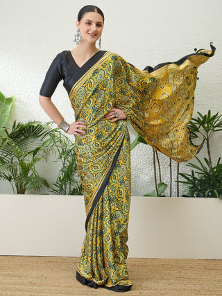 Vayuna Soft Drape Semi Modal Saree for Party Wear ClothsVilla