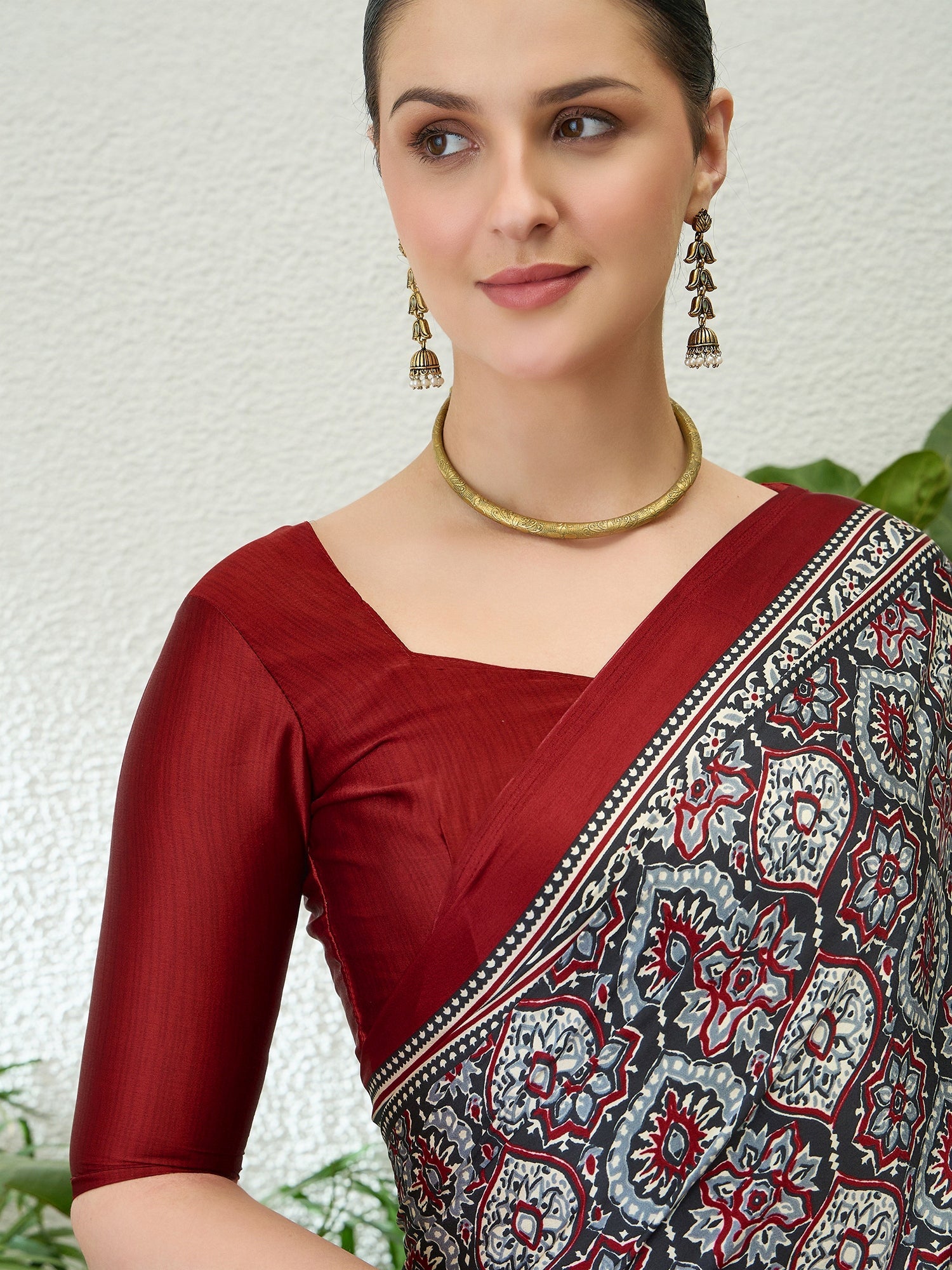 Vayuna Soft Drape Semi Modal Saree for Party Wear ClothsVilla