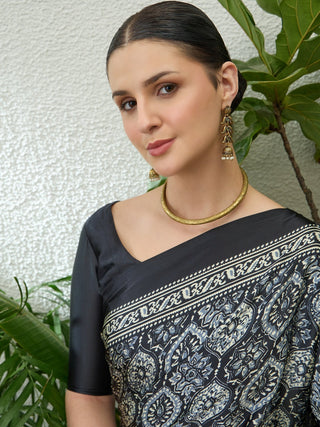 Vayuna Soft Drape Semi Modal Saree for Party Wear ClothsVilla