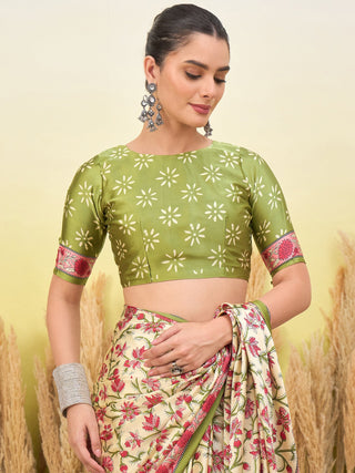 Vedanshi Classic Semi Modal Saree for Traditional Functions ClothsVilla