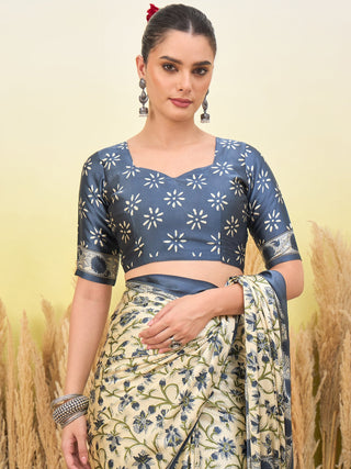 Vedanshi Classic Semi Modal Saree for Traditional Functions ClothsVilla