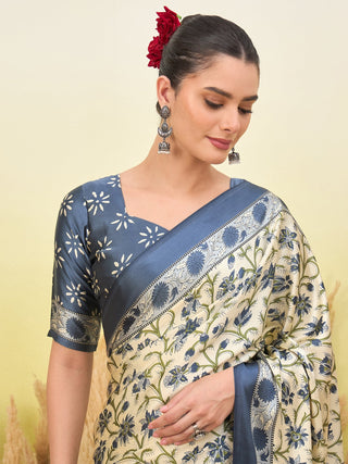 Vedanshi Classic Semi Modal Saree for Traditional Functions ClothsVilla