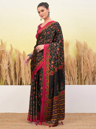 Vedanshi Classic Semi Modal Saree for Traditional Functions ClothsVilla