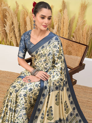 Vedanshi Classic Semi Modal Saree for Traditional Functions ClothsVilla