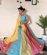 Load image into Gallery viewer, Vibrant Multicolor Embroidered Lehenga Set with Sequins Work ClothsVilla