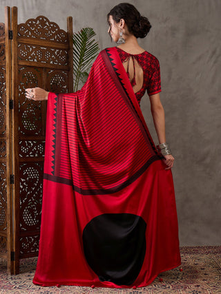 Vihana Graceful Semi Modal Saree for Ethnic Celebrations ClothsVilla