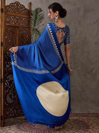 Vihana Graceful Semi Modal Saree for Ethnic Celebrations ClothsVilla