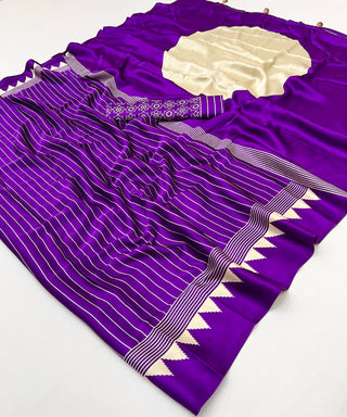 Vihana Graceful Semi Modal Saree for Ethnic Celebrations ClothsVilla