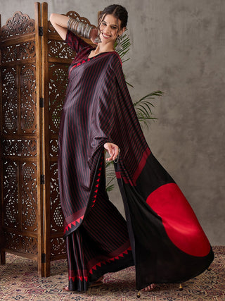 Vihana Graceful Semi Modal Saree for Ethnic Celebrations ClothsVilla