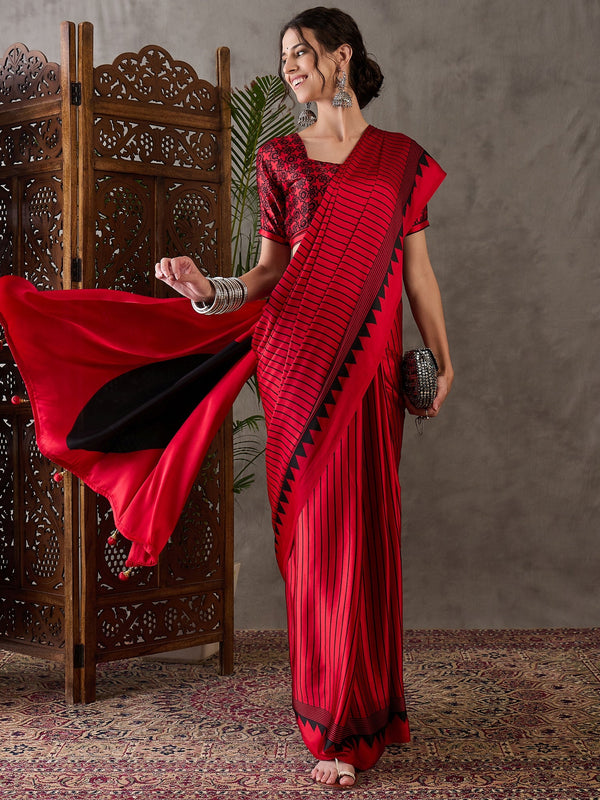 Vihana Graceful Semi Modal Saree for Ethnic Celebrations ClothsVilla
