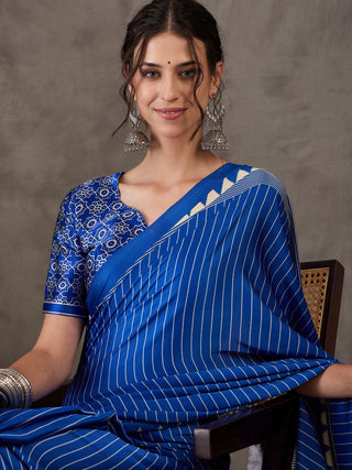Vihana Graceful Semi Modal Saree for Ethnic Celebrations ClothsVilla