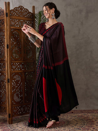 Vihana Graceful Semi Modal Saree for Ethnic Celebrations ClothsVilla