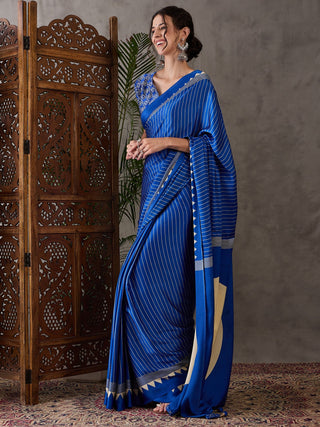 Vihana Graceful Semi Modal Saree for Ethnic Celebrations ClothsVilla