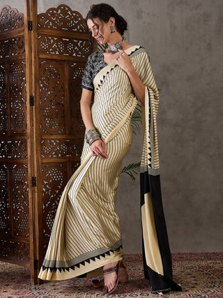Vihana Graceful Semi Modal Saree for Ethnic Celebrations ClothsVilla