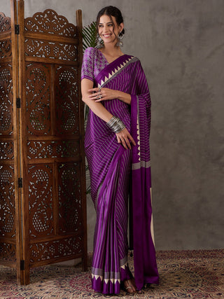 Vihana Graceful Semi Modal Saree for Ethnic Celebrations ClothsVilla
