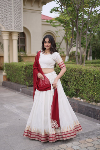 Viscose Jacquard Designer Lehenga Choli Clothsvilla