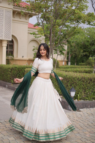 Viscose Jacquard Designer Lehenga Choli Clothsvilla