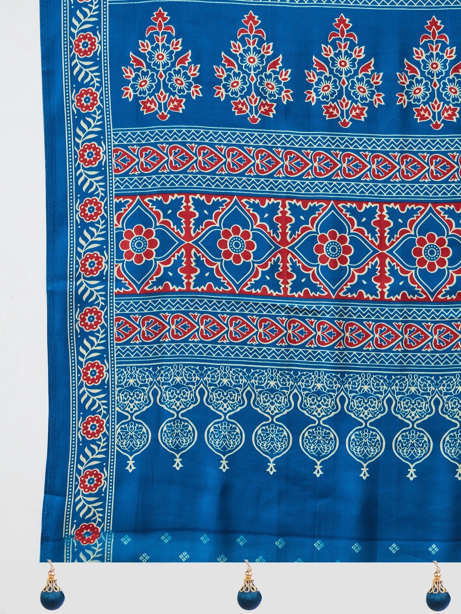Vritara Graceful Semi Modal Saree for Ethnic Celebrations ClothsVilla