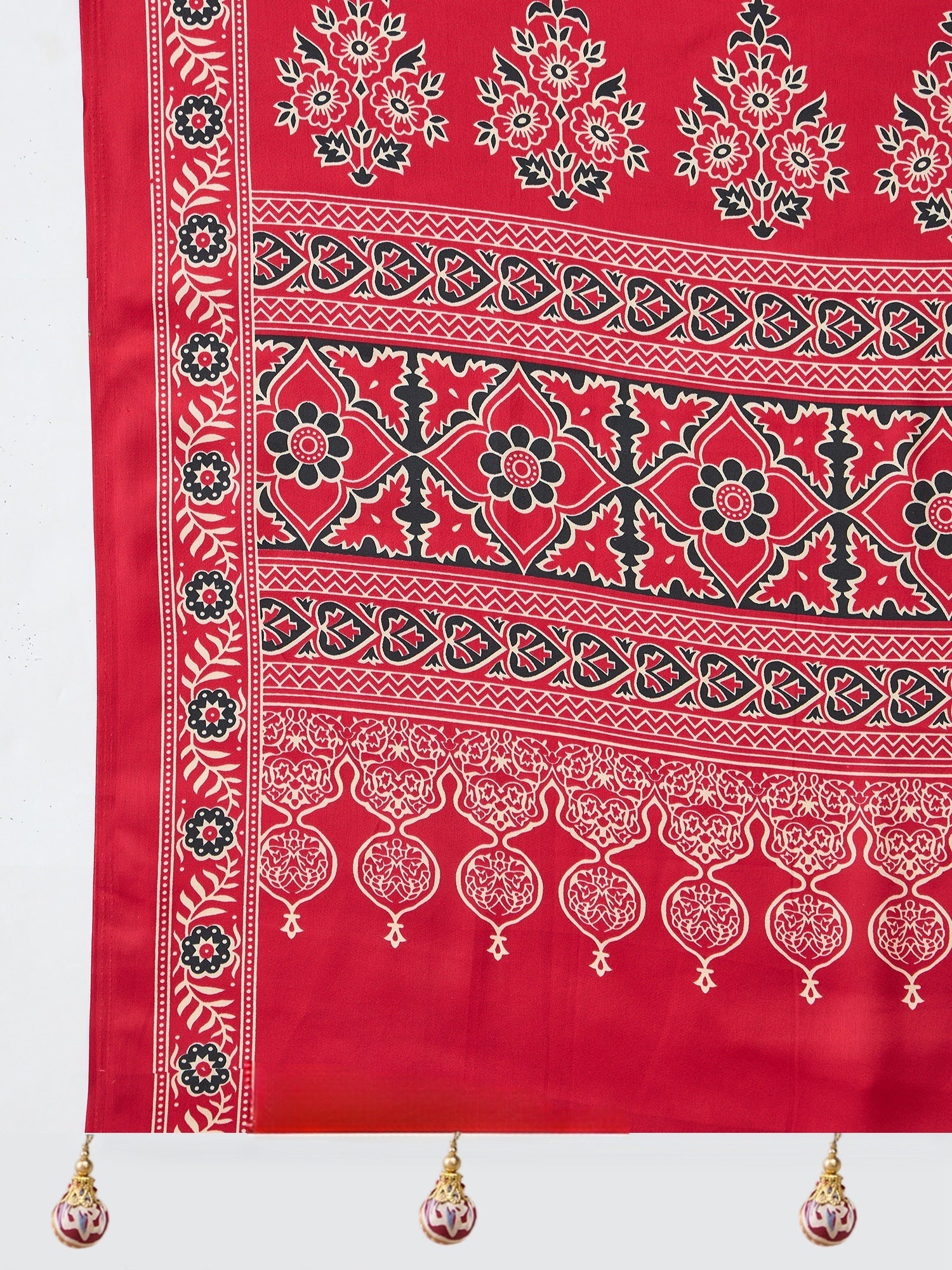 Vritara Graceful Semi Modal Saree for Ethnic Celebrations ClothsVilla