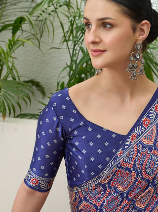 Vritara Graceful Semi Modal Saree for Ethnic Celebrations ClothsVilla