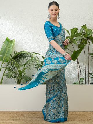 Vritara Graceful Semi Modal Saree for Ethnic Celebrations ClothsVilla