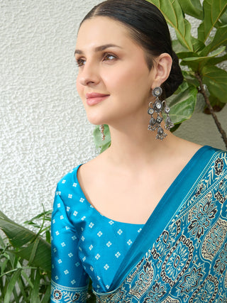 Vritara Graceful Semi Modal Saree for Ethnic Celebrations ClothsVilla