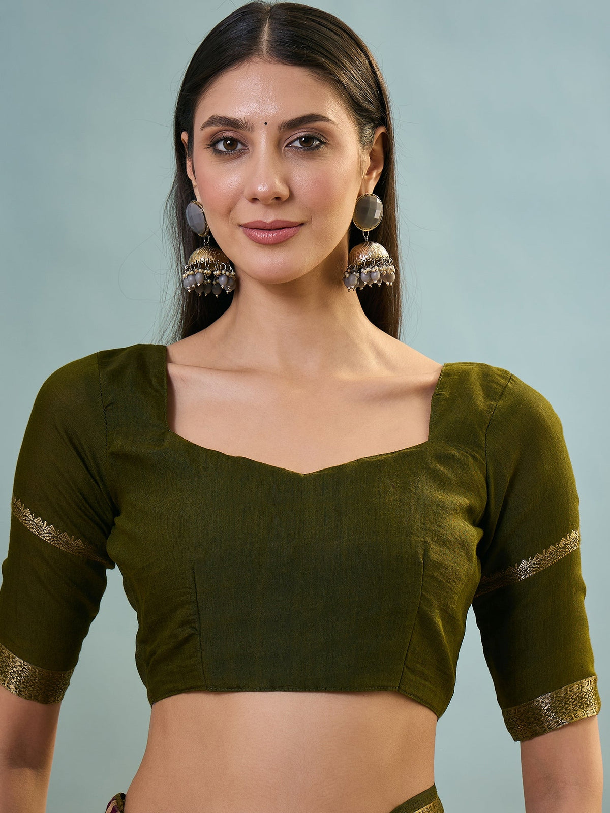 Vyanika Comfortable PV Cotton Saree for Daily & Festive Wear ClothsVilla