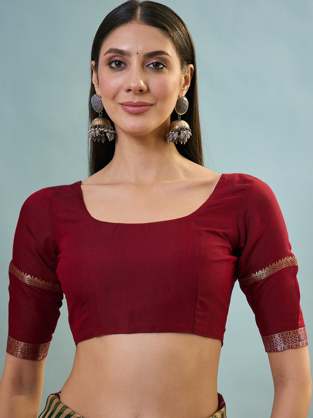 Vyanika Comfortable PV Cotton Saree for Daily & Festive Wear ClothsVilla