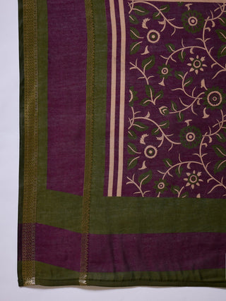 Vyanika Comfortable PV Cotton Saree for Daily & Festive Wear ClothsVilla