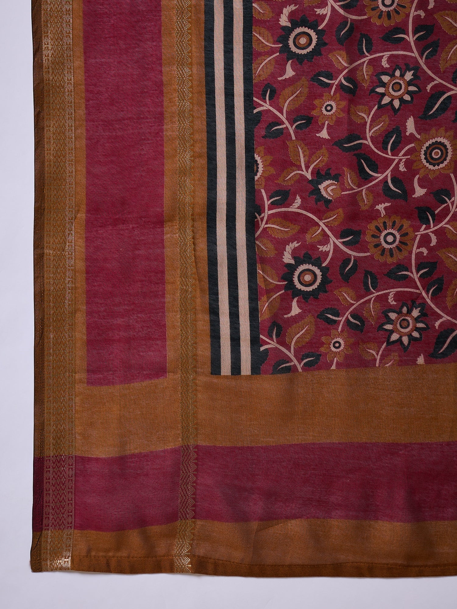 Vyanika Comfortable PV Cotton Saree for Daily & Festive Wear ClothsVilla