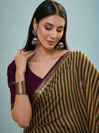 Vyanika Comfortable PV Cotton Saree for Daily & Festive Wear ClothsVilla