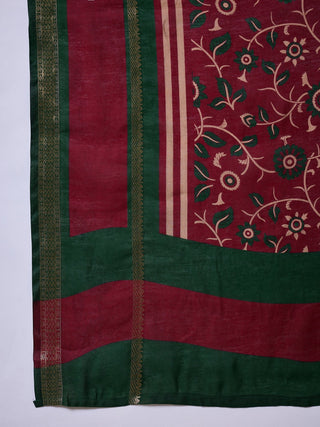 Vyanika Comfortable PV Cotton Saree for Daily & Festive Wear ClothsVilla