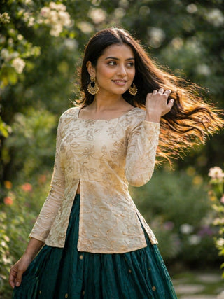 Wedding Special Designer Fendy Silk Lehenga ClothsVilla