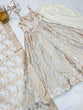 Load image into Gallery viewer, White Banarasi Silk Anarkali Set ClothsVilla