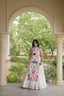 White Cotton Gamthi Embroidered Lehenga Choli ClothsVilla