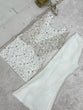 Load image into Gallery viewer, White Designer Fancy Kurta Set ClothsVilla