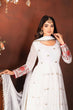Load image into Gallery viewer, White Designer Faux Blooming Anarkali Suit with Heavy Sequins, Embroidery &amp; Moti Lace Work ClothsVilla
