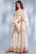 Load image into Gallery viewer, White Designer Party Wear Top, Plazzo &amp; Dupatta Set Clothsvilla