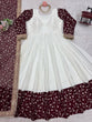 Load image into Gallery viewer, White Eid Special Elegant Chinon Silk Suit with Dupatta ClothsVilla