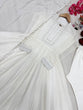 Load image into Gallery viewer, White Elegant Party Wear Faux Georgette Anarkali Gown Set with Dupatta &amp; Bottom