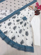 Load image into Gallery viewer, White Georgette Embroidered Gown ClothsVilla