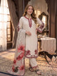 Load image into Gallery viewer, White Graceful Ethnic Satin plazzo Set ClothsVilla