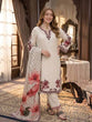 Load image into Gallery viewer, White Graceful Ethnic Satin plazzo Set ClothsVilla